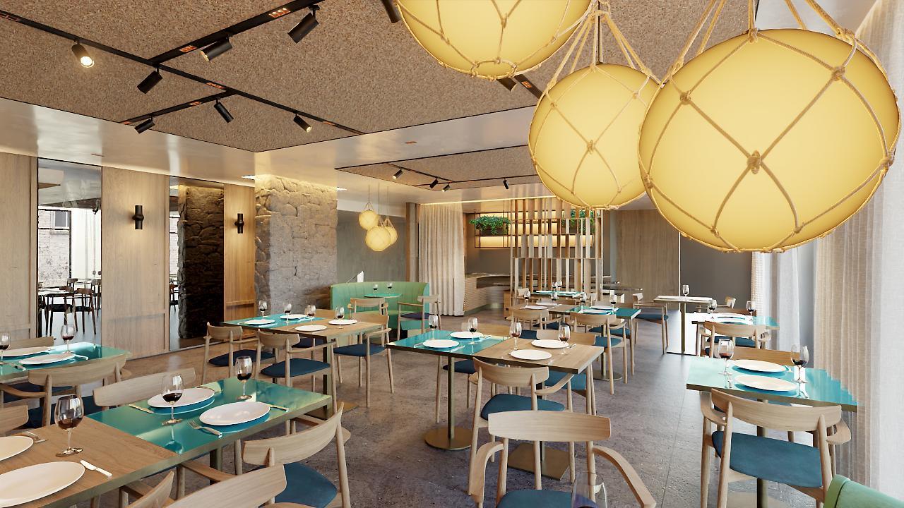 Hotel Barcelo Funchal Oldtown Exterior foto The interior of the restaurant